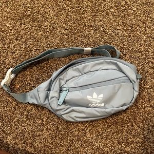 blue adidas fanny pack
